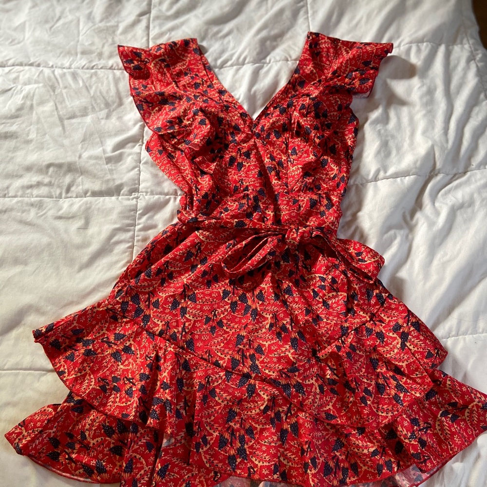 Red dress